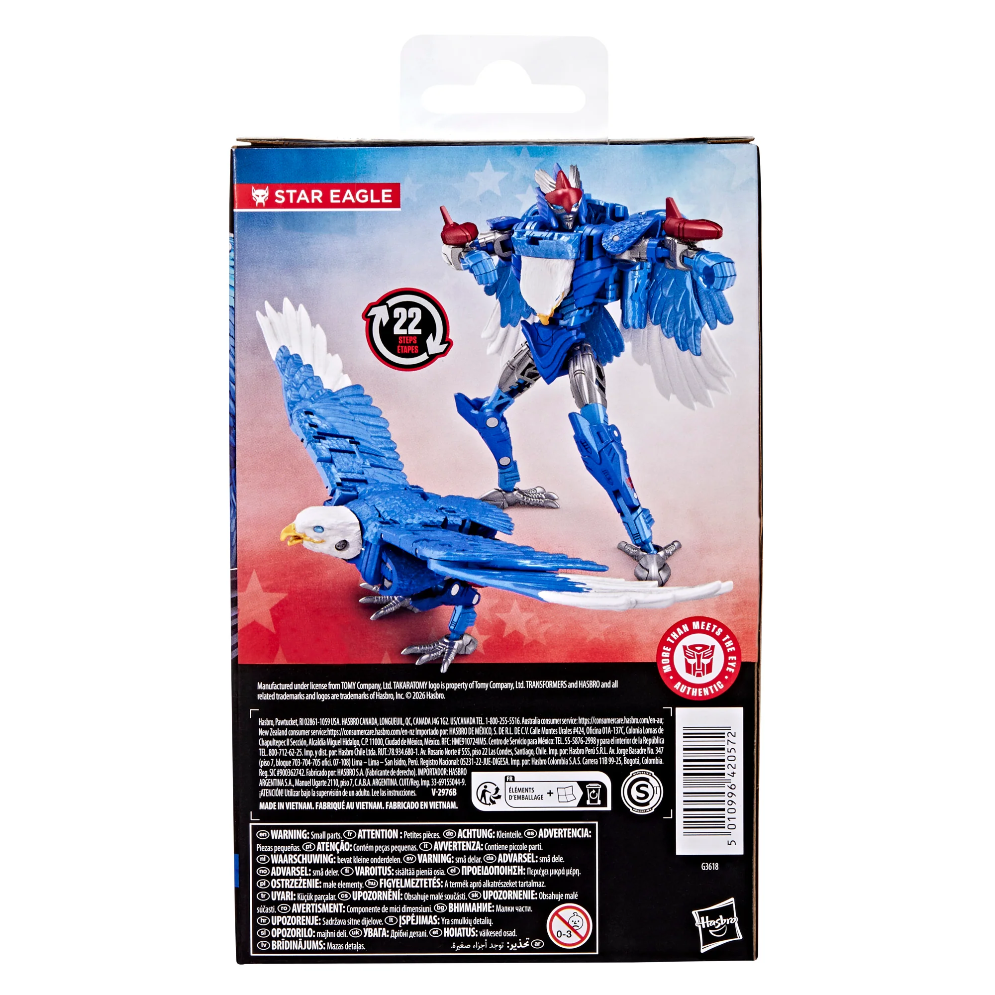 Transformers U.S.A. Deluxe Star Eagle - Image 4
