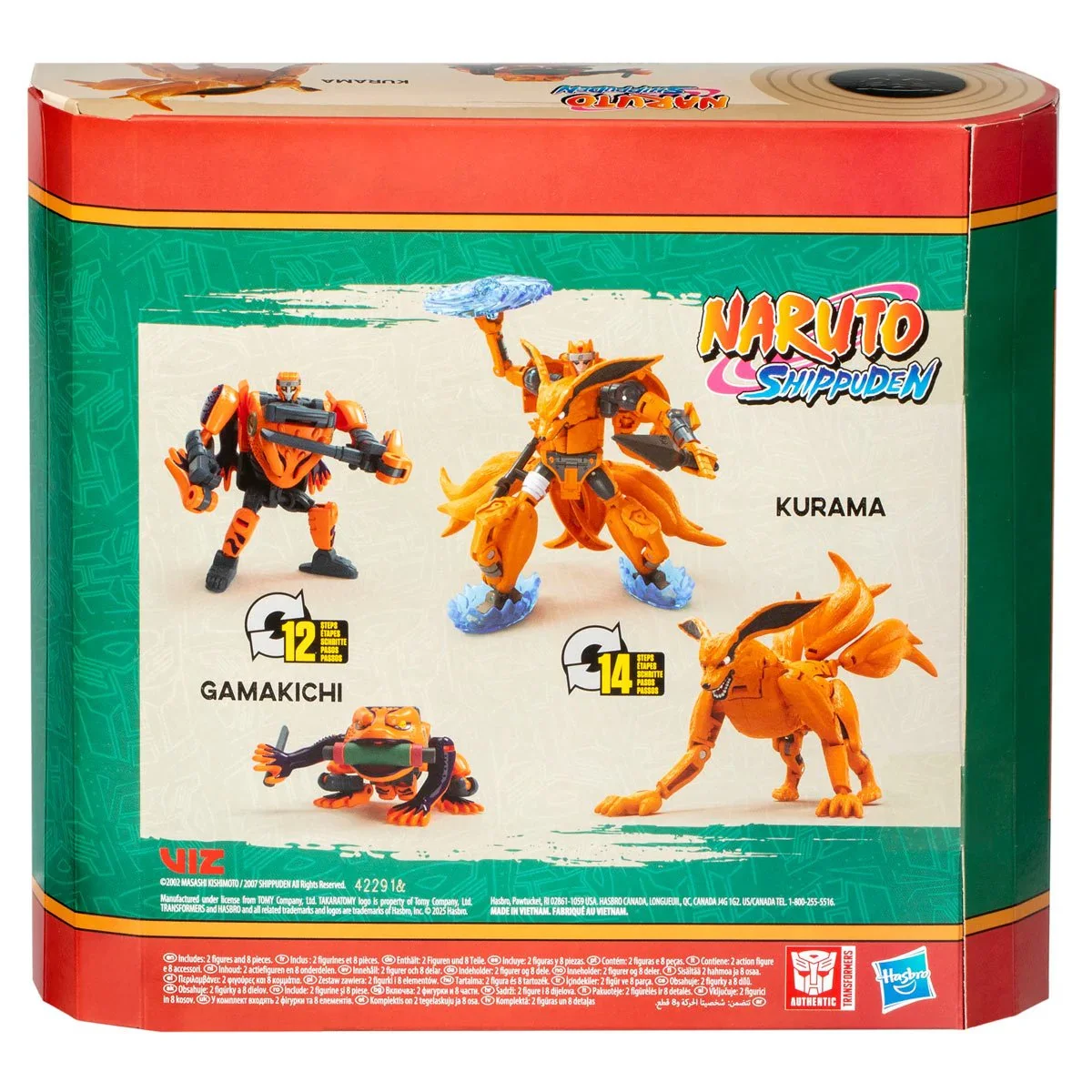 Transformers X Naruto Shippuden Kurama and Gamakichi - Image 3
