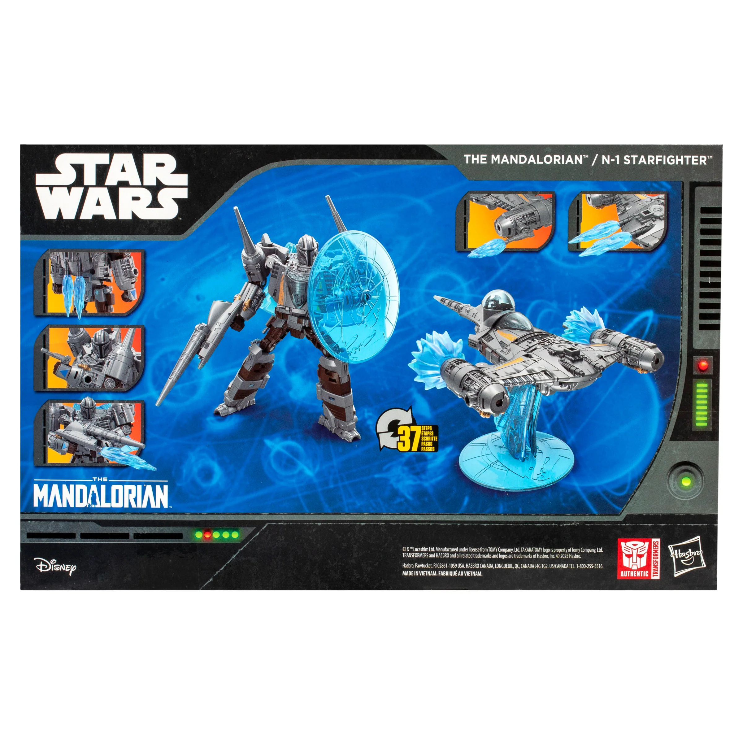 Transformers X Star Wars The Mandalorian N-1 Starfighter Crossover - Image 11