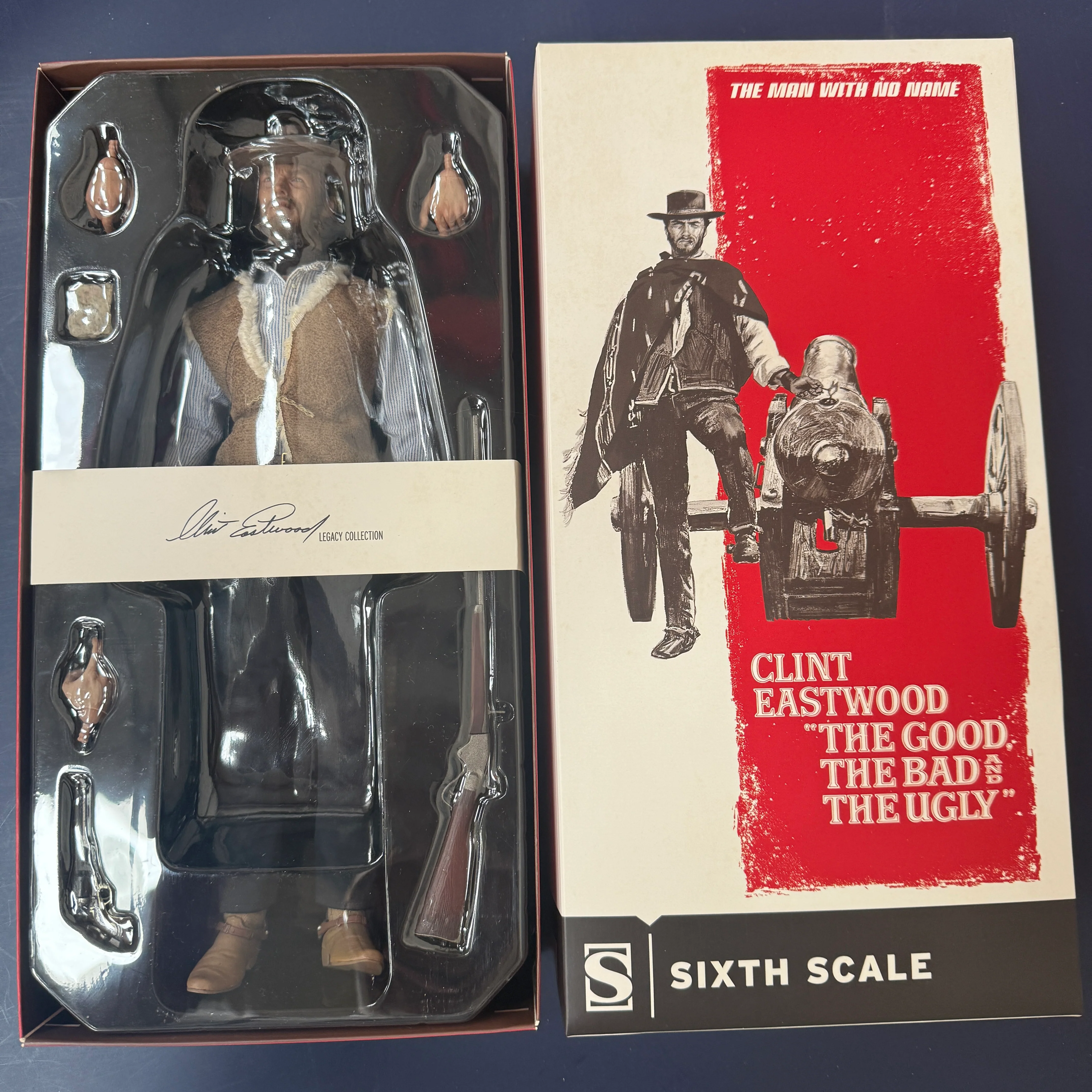 Sideshow Colletibles Clint Eastwood The Good The Bad & The Ugly The Man With No Name 1/6 Scale Collectible Figure - Image 3