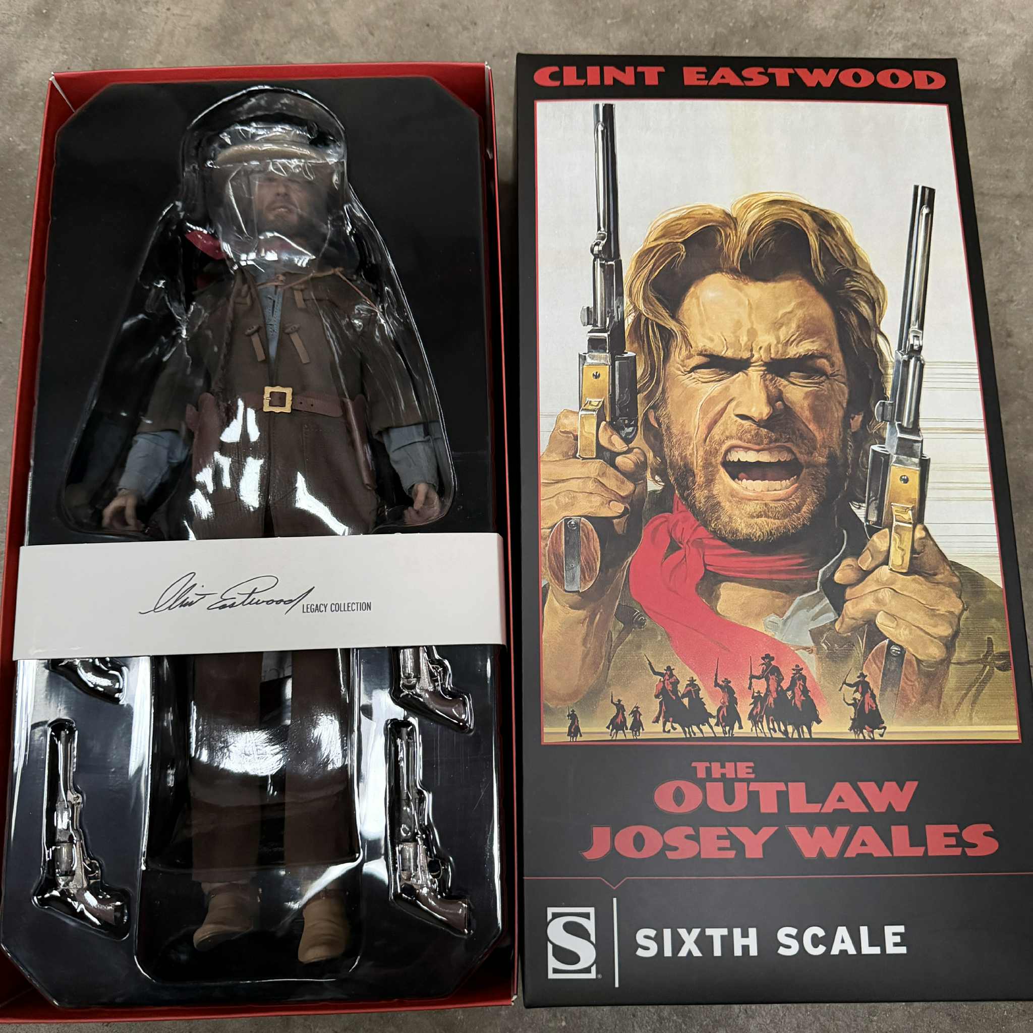 Sideshow Colletibles Clint Eastwood The Outlaw Josey Wales 1/6 Scale Collectible Figure - Image 2