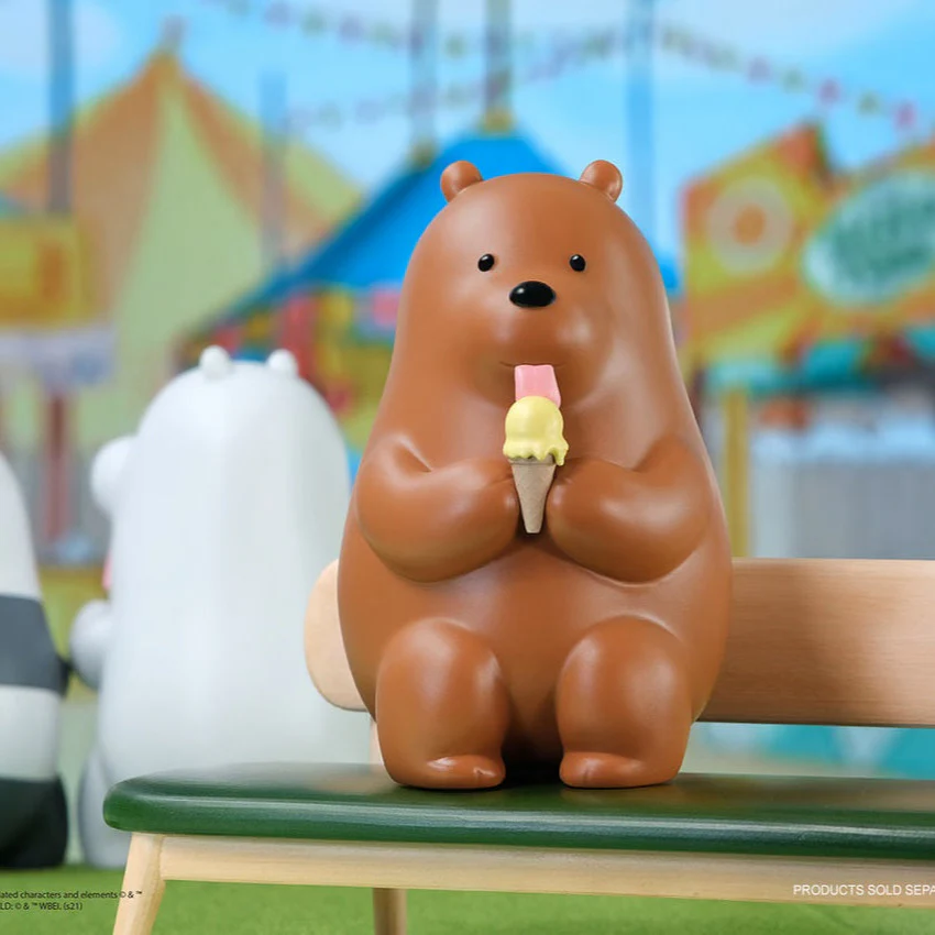 Soap Studio We Bare Bears Ice Crem Lovers Set of 3 Vinyl Collectibles - Image 2