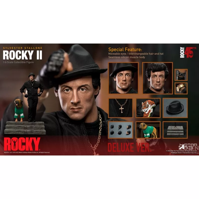 Star Ace Toys Rocky II Deluxe Version 1/6 Scale Collectible Figure Set - Image 4