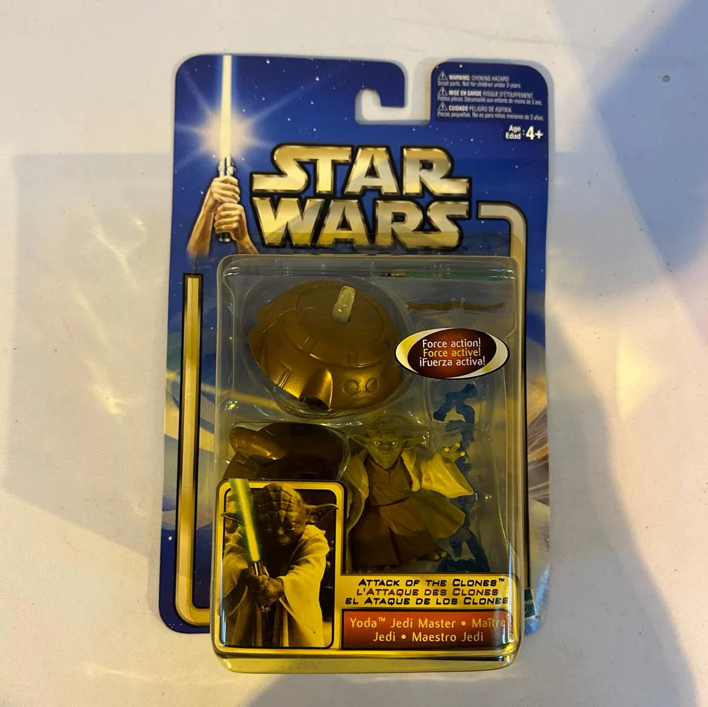 Star Wars Attack of the Clones Yoda Jedi Master