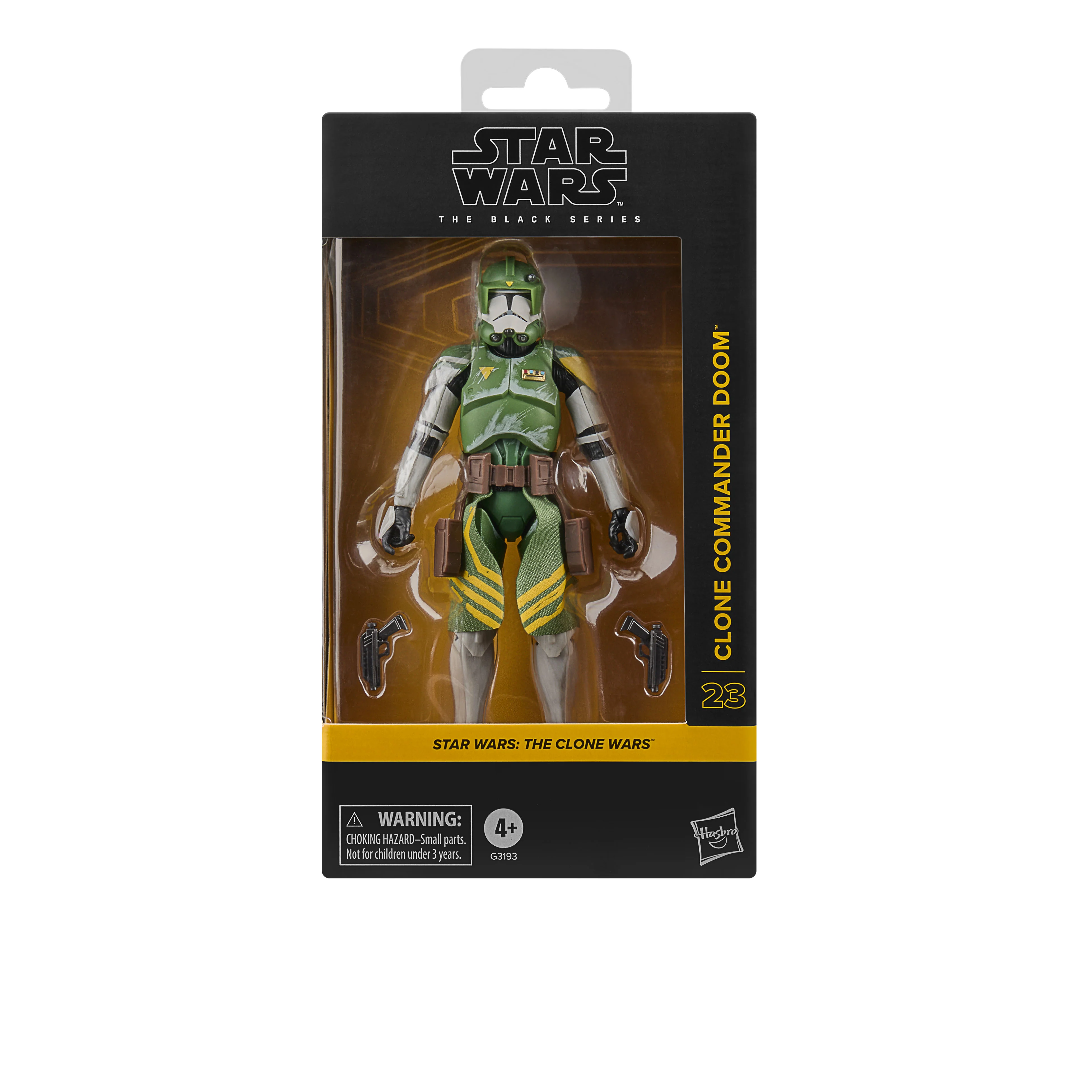 Star Wars Black Series (Clone Wars) Clone Commander Doom IMPORT STOCK