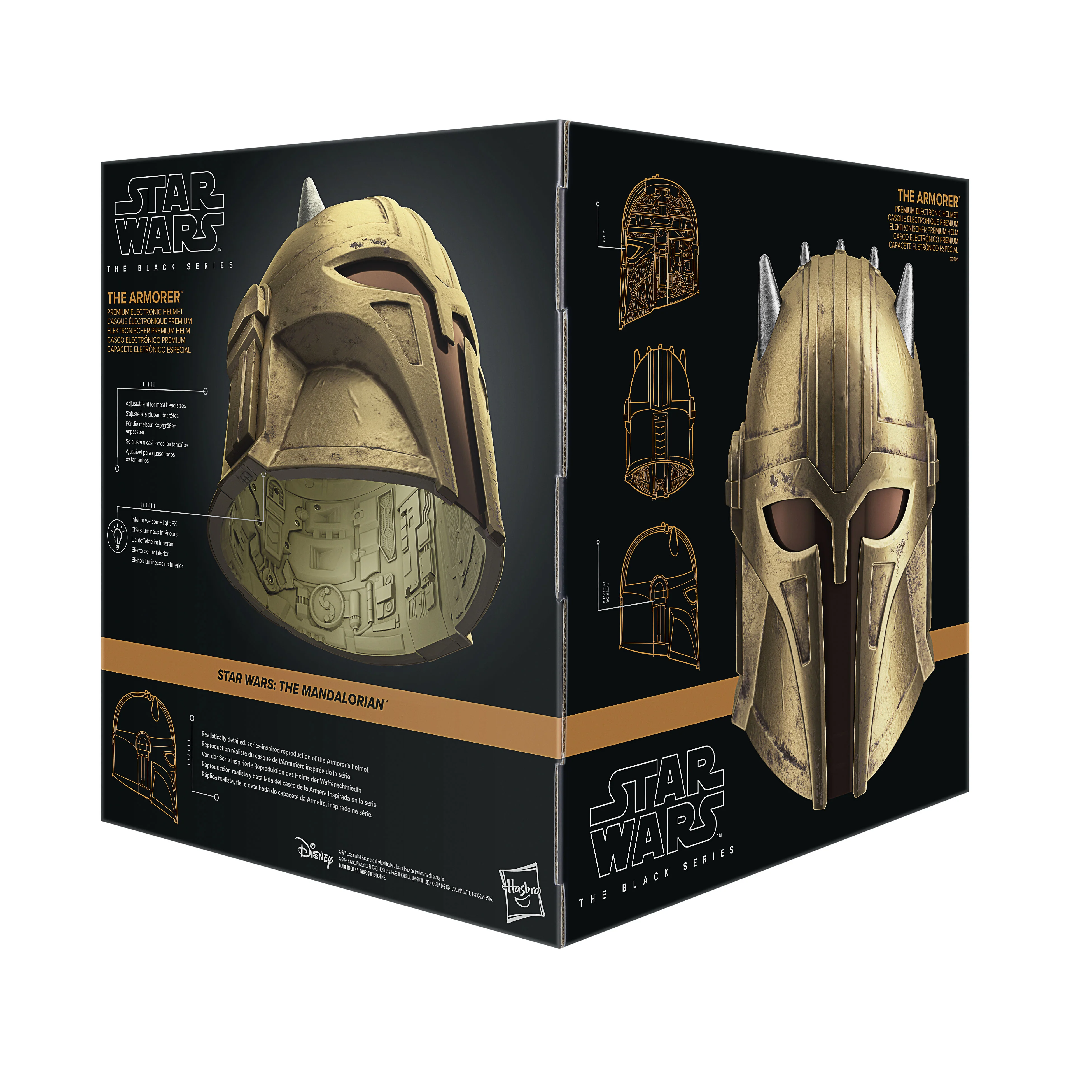 Star Wars Black Series (The Mandalorian) Electronic Armorer Helmet - Image 3