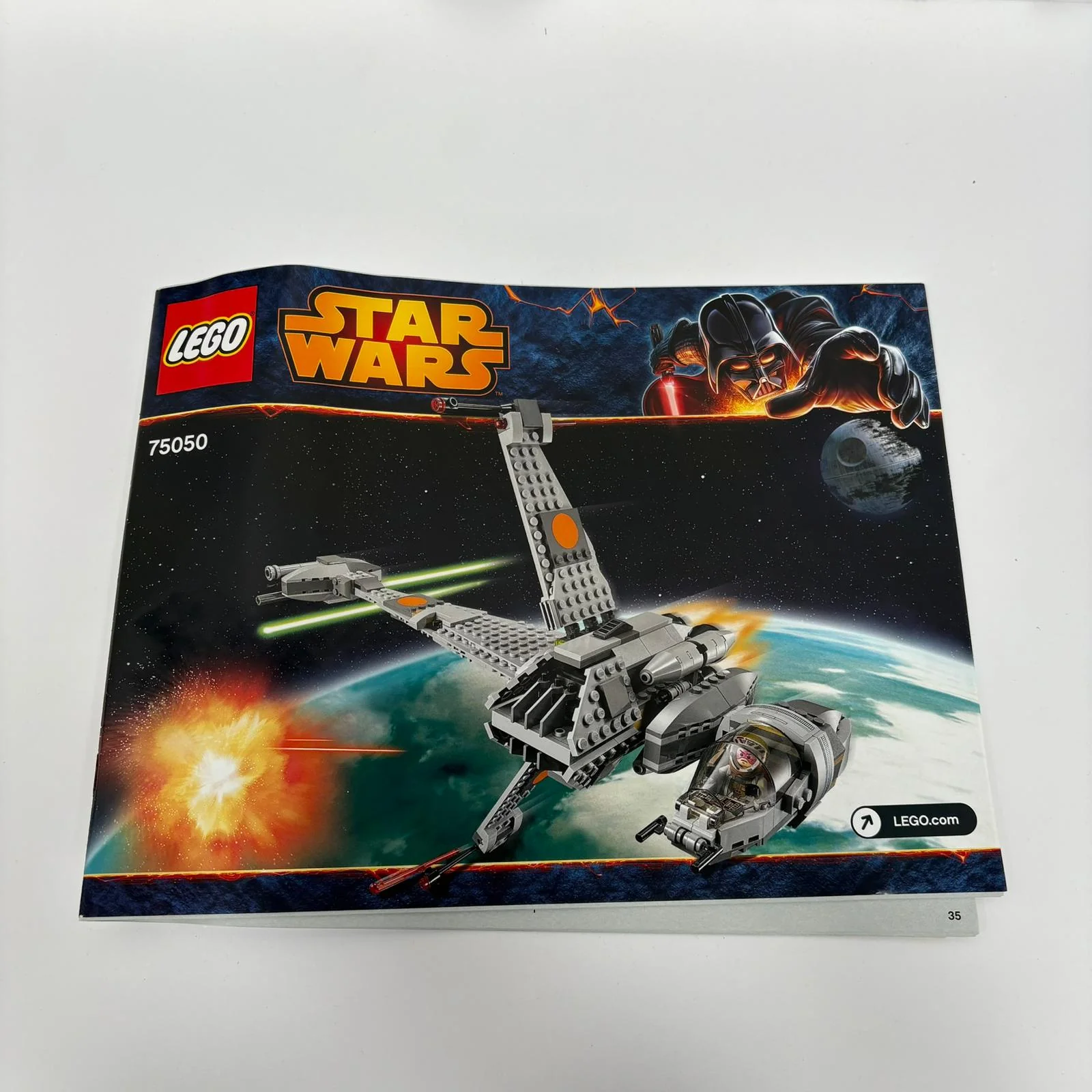Star Wars Lego B-Wing (75050) Boxed & Complete - Image 2