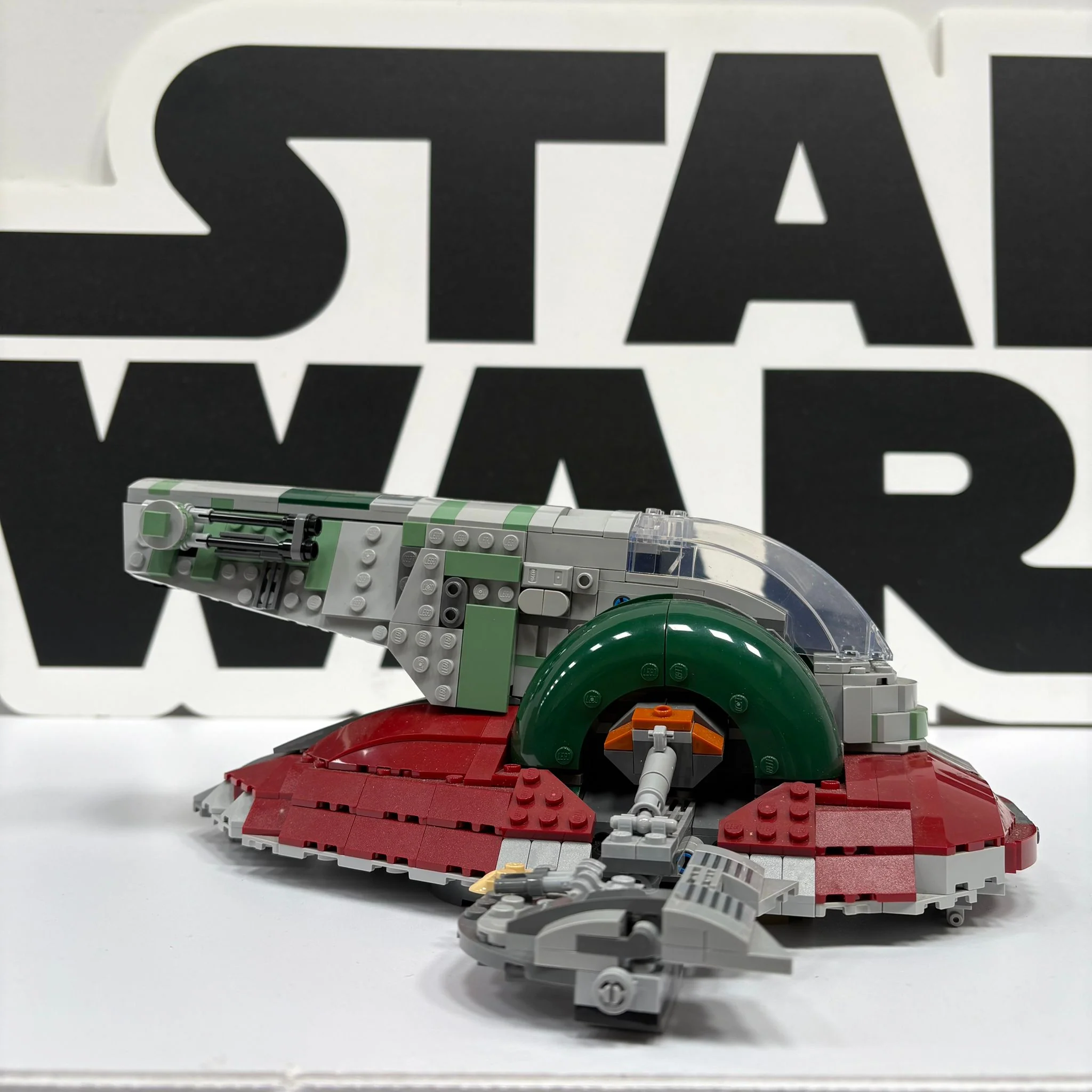 Star Wars Lego Slave 1 20th Anniversary (75243) No Box & Missing Leia - Image 2