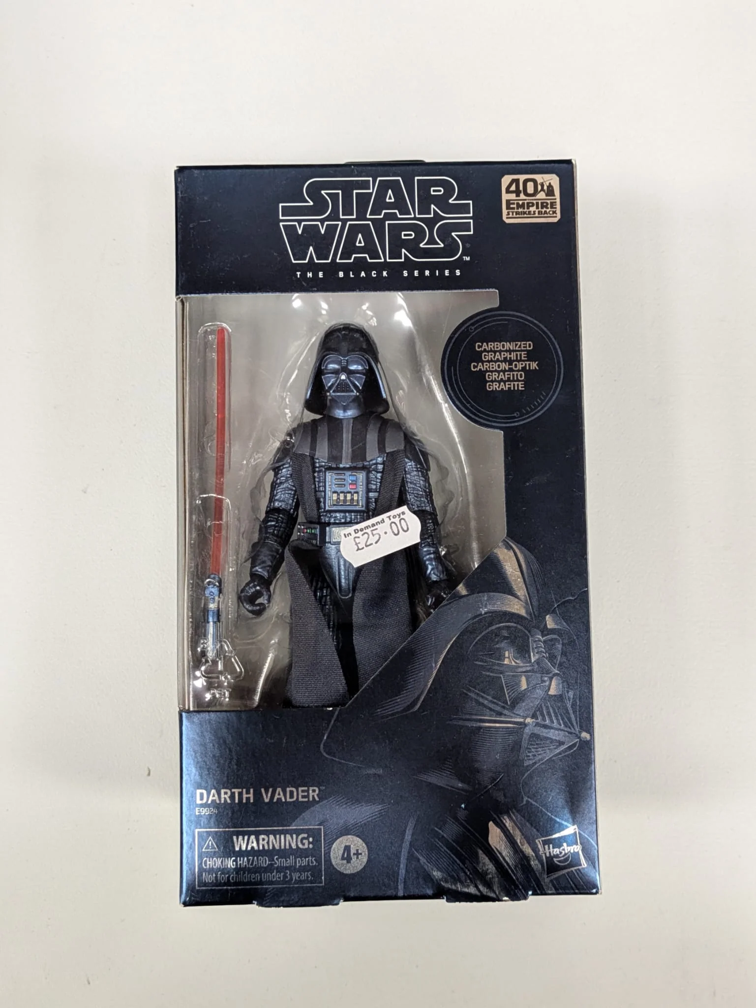 Star Wars The Black Series Darth Vader Carbonized
