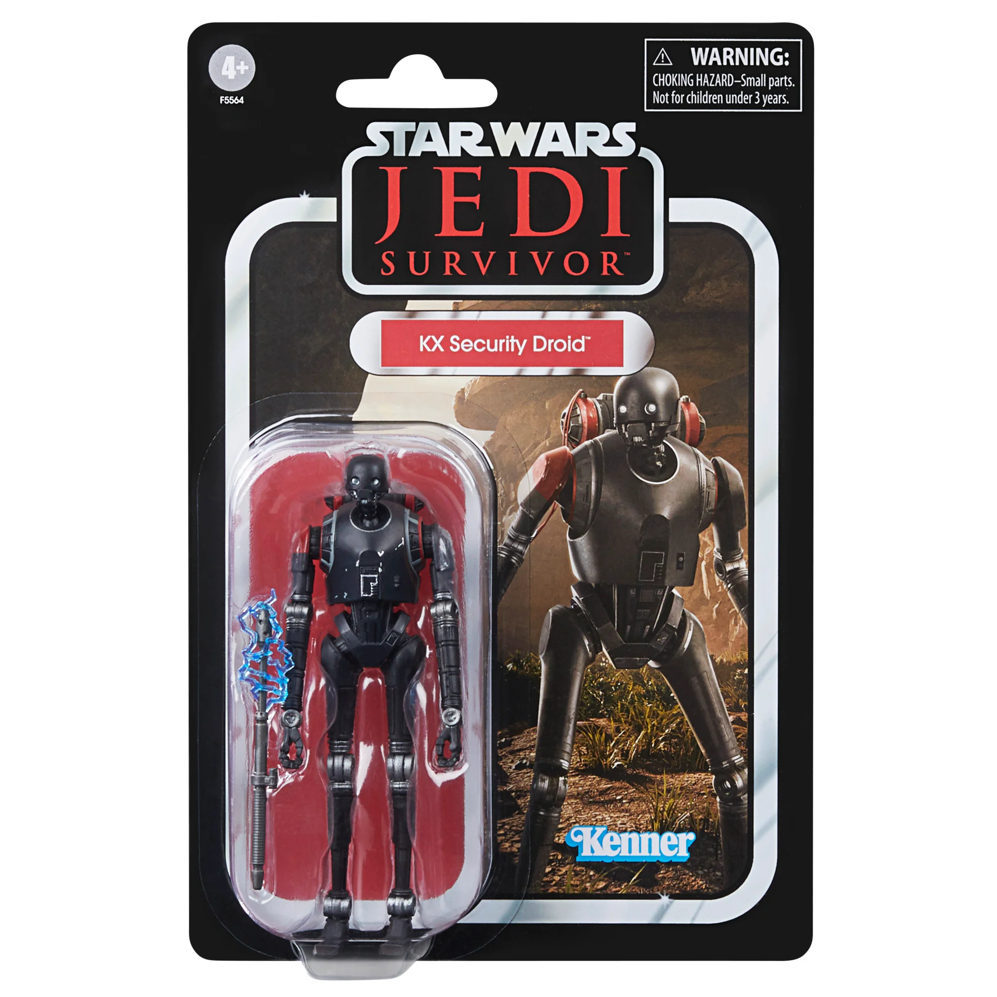 Star Wars Vintage Collection Jedi Survivor 3 Pack - Riot Scout Trooper, Magnaguard and KX Security Droid - Image 2
