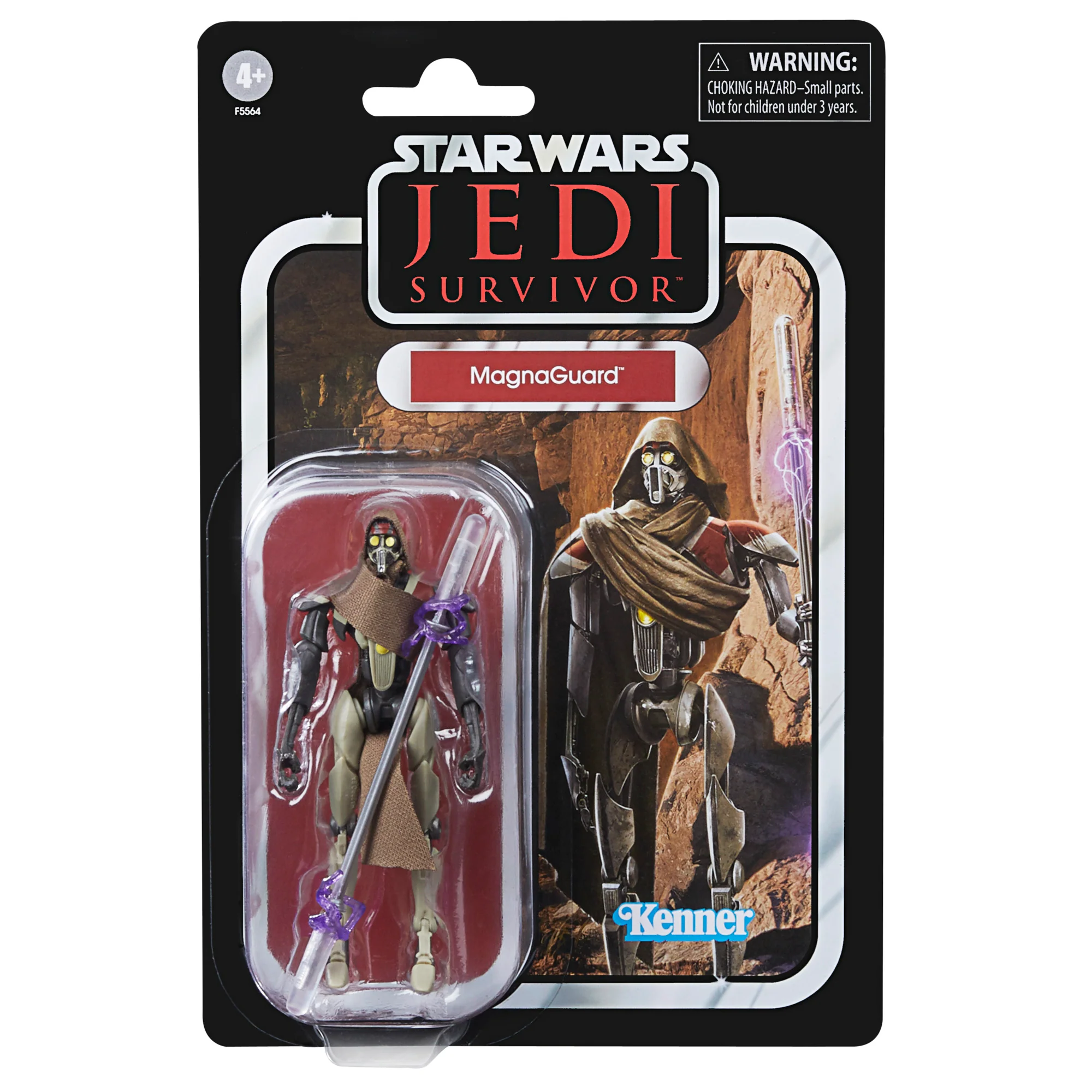 Star Wars Vintage Collection Jedi Survivor 3 Pack - Riot Scout Trooper, Magnaguard and KX Security Droid - Image 4