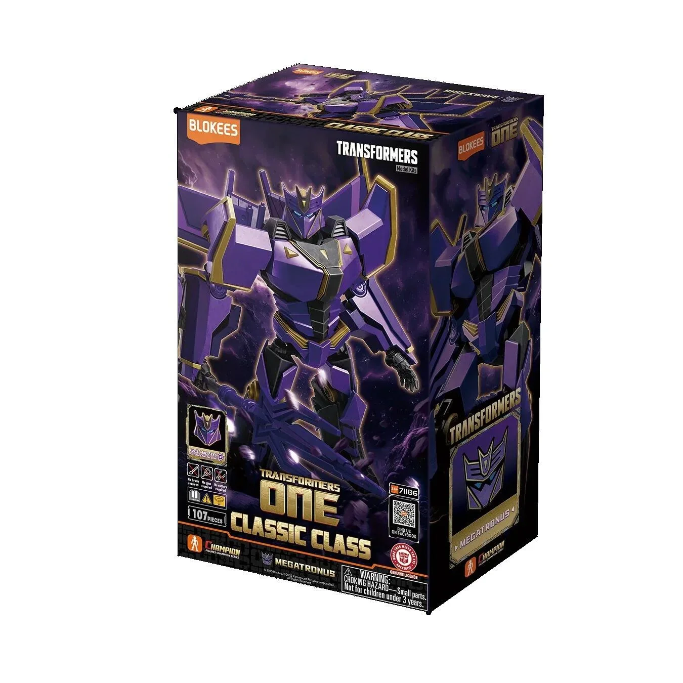 Transformers Blokees Classic Class TFOne Megatronus