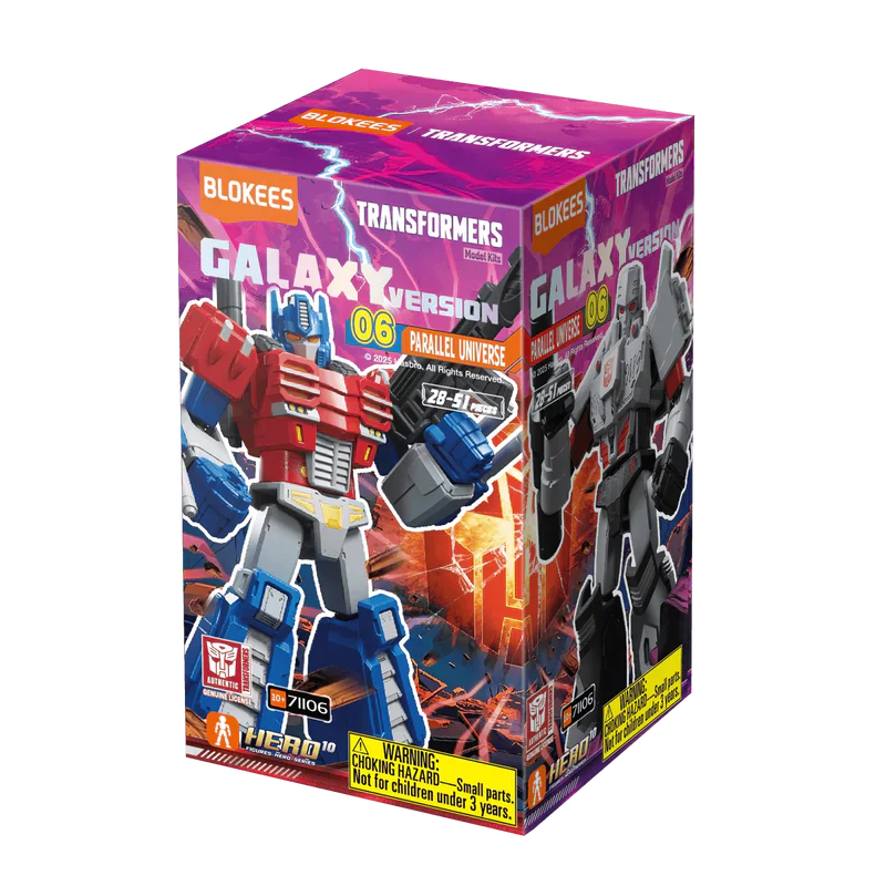 Transformers Blokees Galaxy Version 06 (Parallel Universe) SINGLE RANDOM BLIND BOX