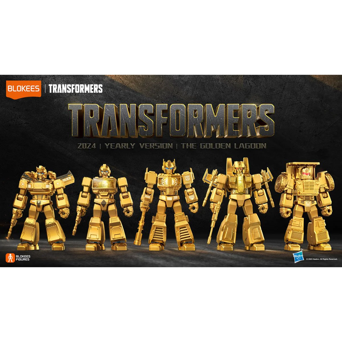 Transformers Blokees Golden Lagoon Exclusive 5 Figure Pack - Image 2