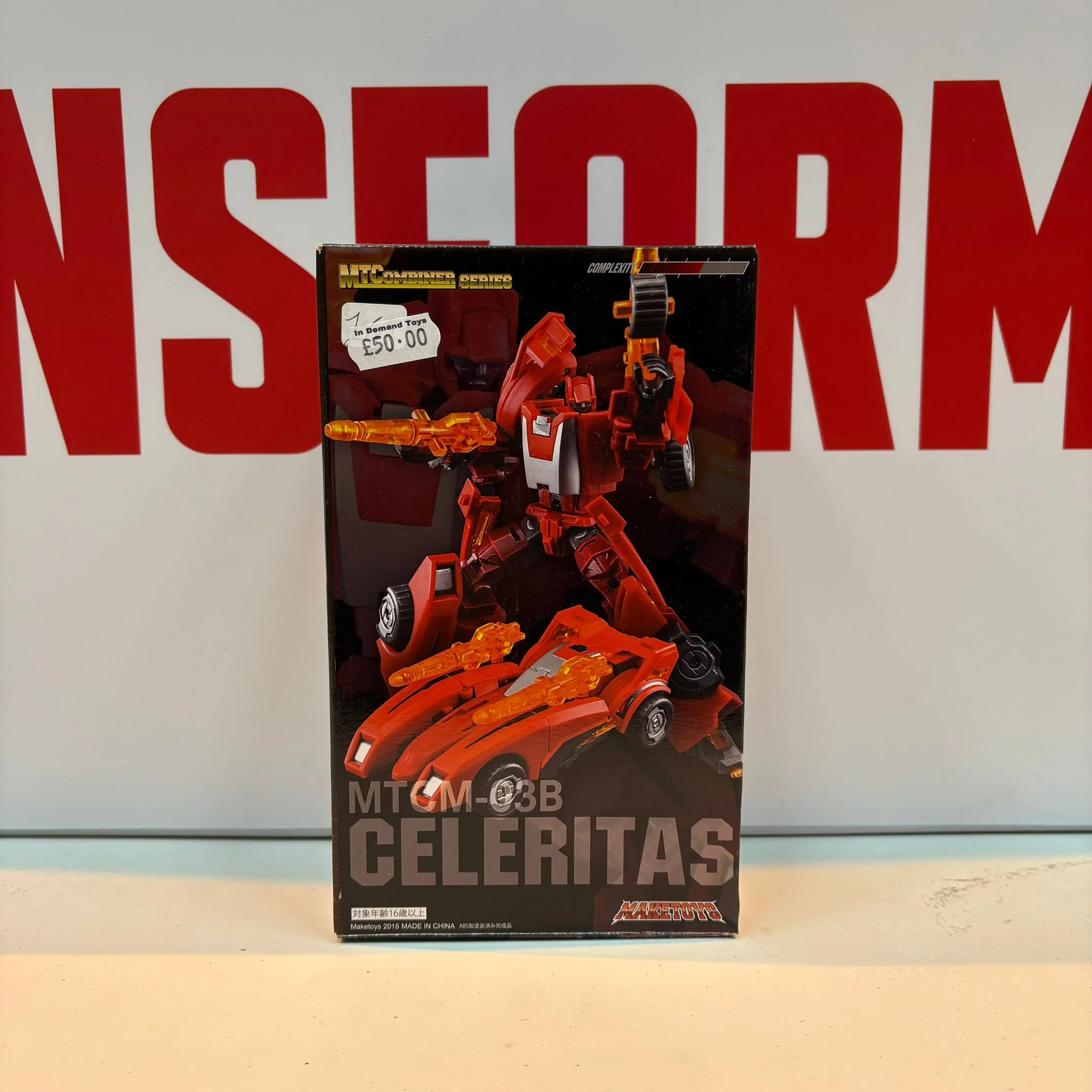 Transformers Maketoys MTCM-03B Celeritas PRE-OWNED