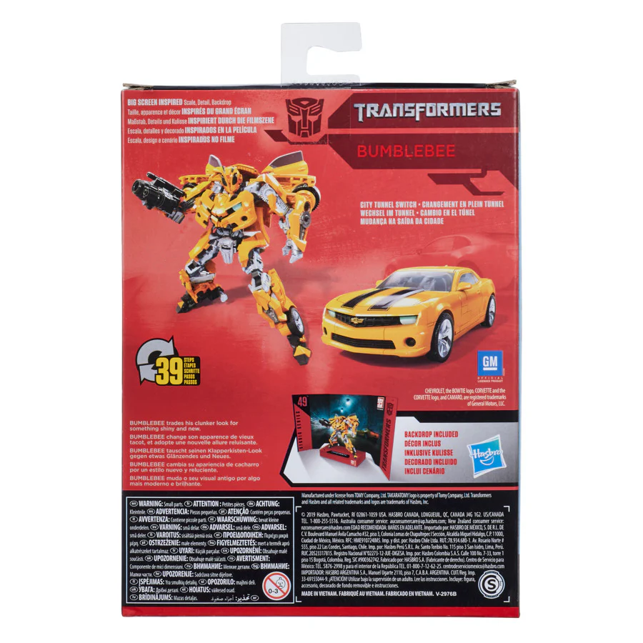Transformers Studio Series (2007 Movie) Deluxe Bumblebee - Image 5