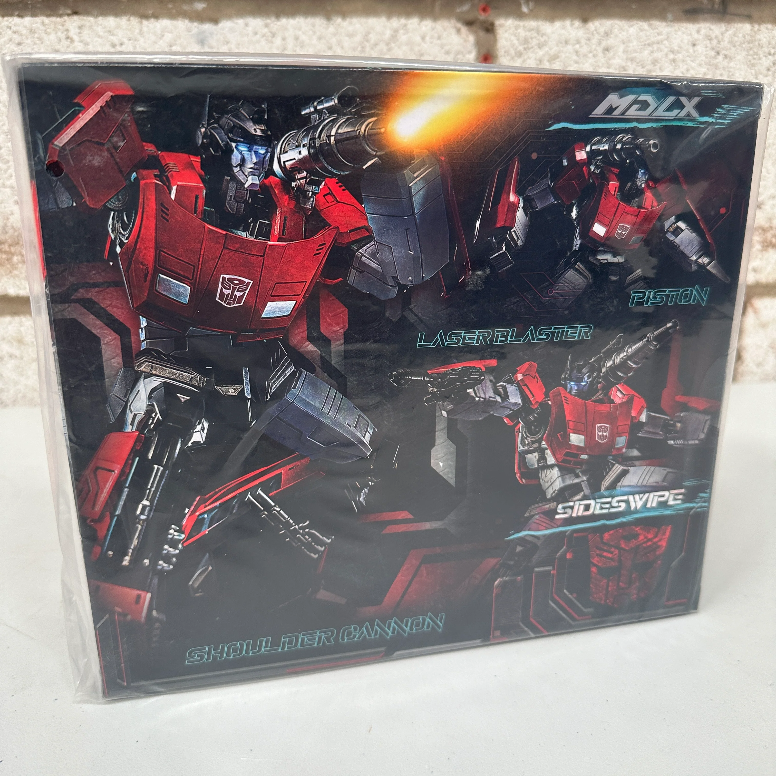 Transformers Threezero MDLX 6" Sideswipe Articulated Figure - Image 3