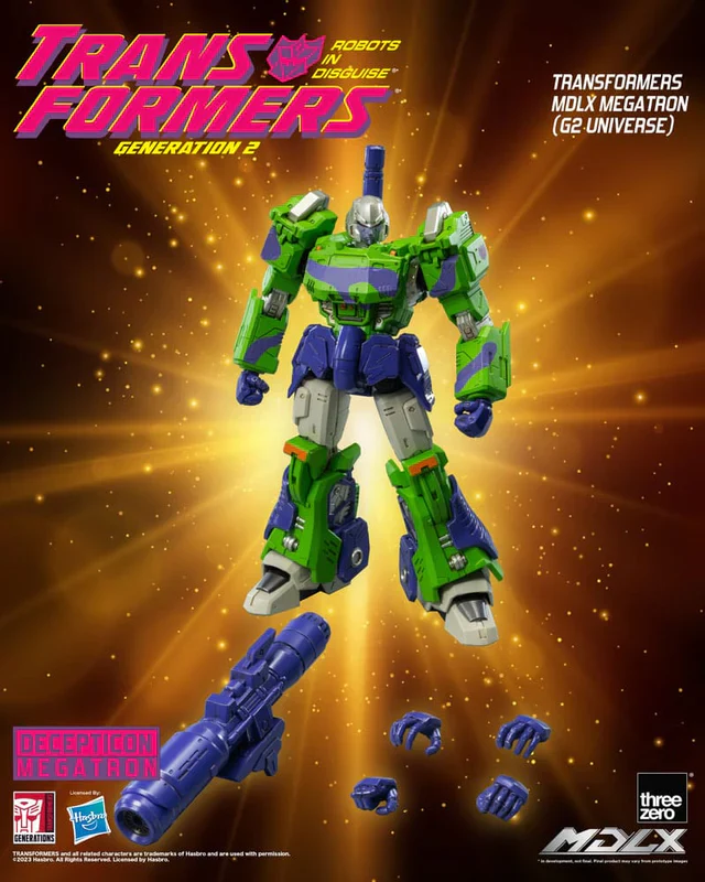 Transformers Threezero MDLX G2 Megatron 7" Articulated Figure - Image 2