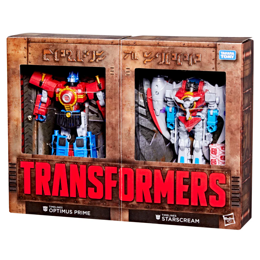 Transformers Timelines (Hearts of Steel) Optimus Prime & Starscream - Image 2