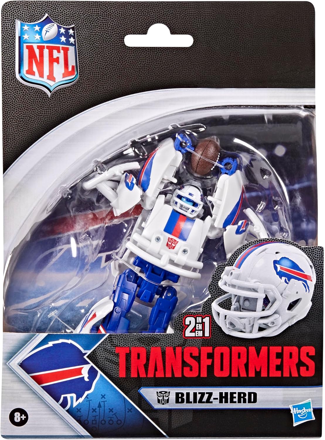 Transformers X NFL Buffalo Bills Blizz-Herd IMPORT STOCK - Image 2