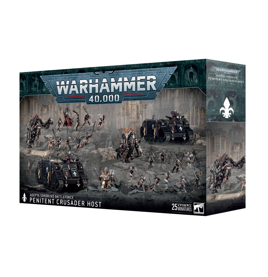 Warhammer 40,000 Adepta Sororitas Battleforce Penintent Crusader Host