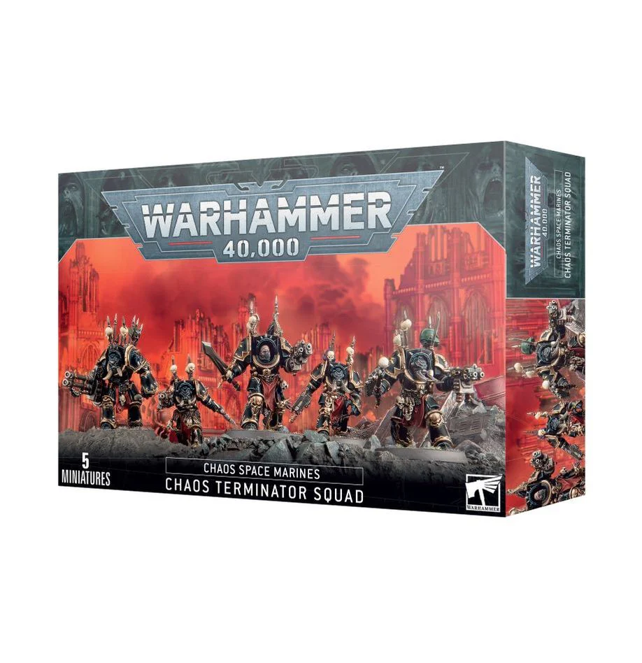 Warhammer 40,000 Chaos Space Marines Chaos Terminators Squad