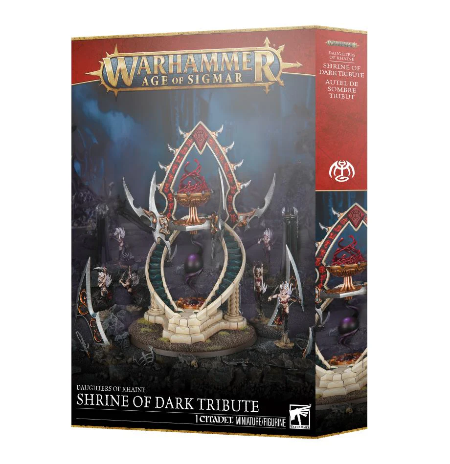 Warhammer Age of Sigmar Daughters of Khaine Shrine of Dark Tribute